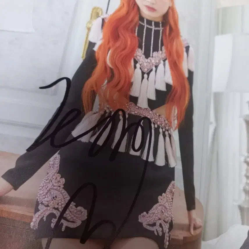 러블리즈 8인 친필싸인 앨범 lovelyz 이미주 케이 정예인 류수정