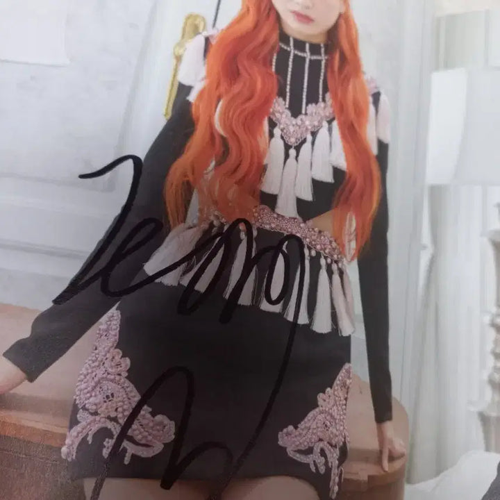 러블리즈 8인 친필싸인 앨범 lovelyz 이미주 케이 정예인 류수정