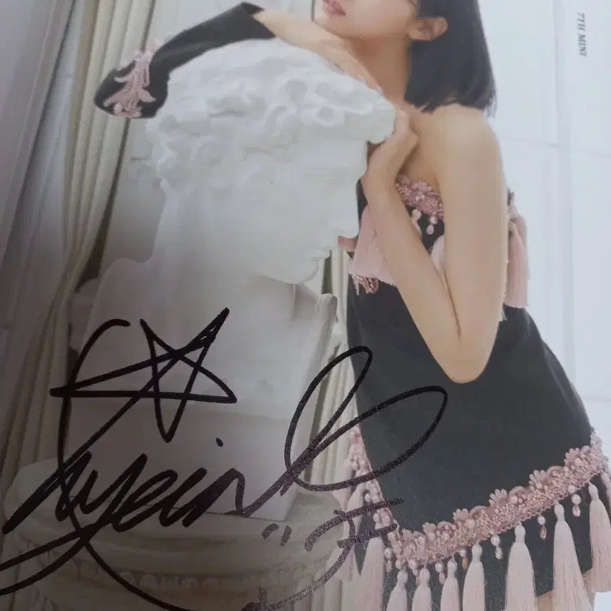 러블리즈 8인 친필싸인 앨범 lovelyz 이미주 케이 정예인 류수정