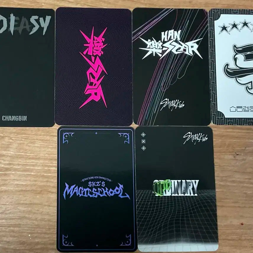 스트레이키즈 스키즈 창빈 현진 한 포카 포토카드 일괄 판매 양도