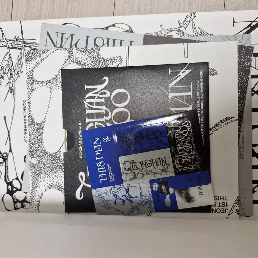 졍한X원우 This man 앨범