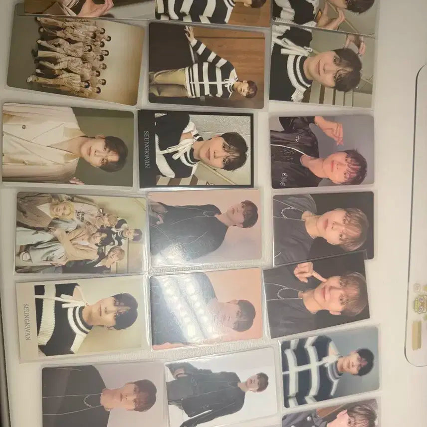 세븐틴 승관 포카 일괄 22장