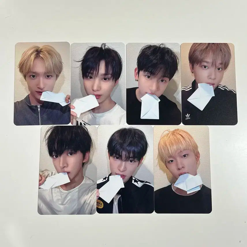 킥플립 메이크스타 당첨자 포카 세트 쪽지 미공포 특전