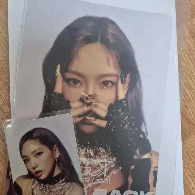 갓더비트 태연 세트 홀로그램 포카 포토카드 홀카 스텝백