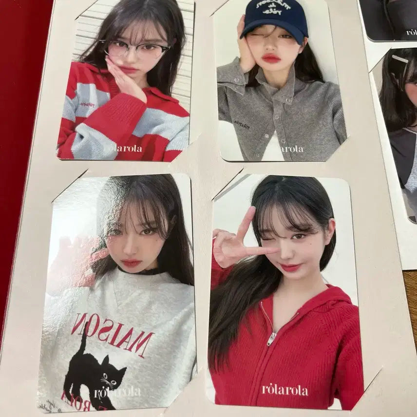 (일괄가격) 아이브 장원영 로라로라 포토카드