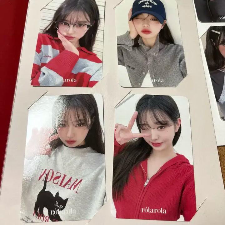 (일괄가격) 아이브 장원영 로라로라 포토카드