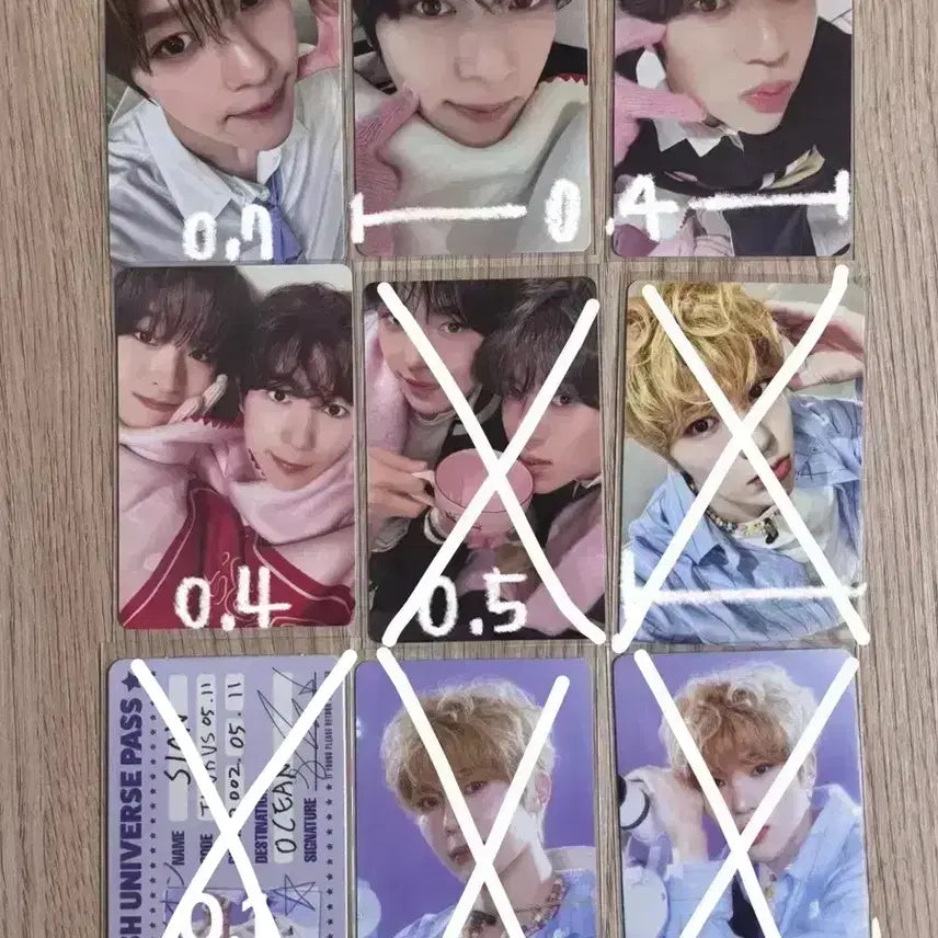 엔시티위시 시온 포카 양도 시그 크리스마스유닛 유우시리쿠료 탈덕처분