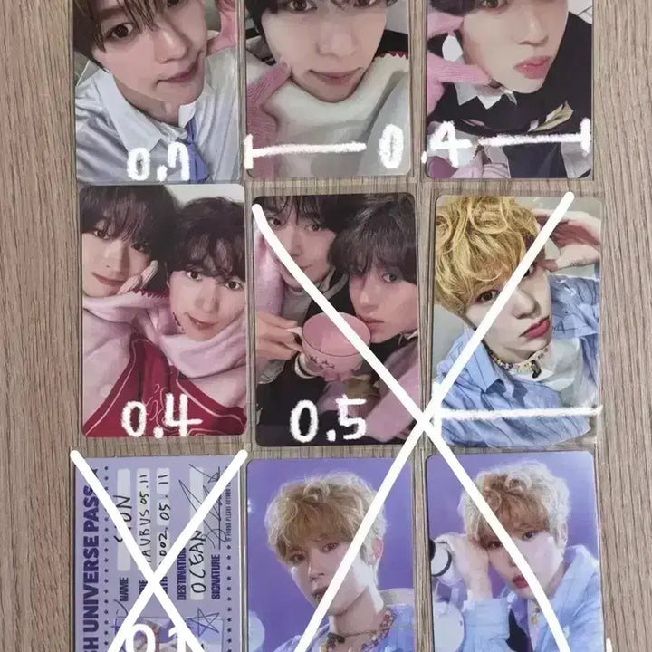 엔시티위시 시온 포카 양도 시그 크리스마스유닛 유우시리쿠료 탈덕처분