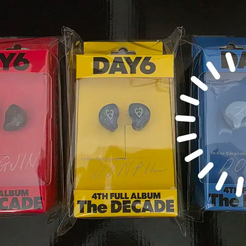 (실물) 데이식스 더데케이드 인이어 도운