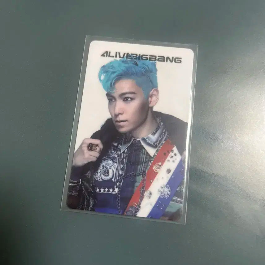 빅뱅 탑 alive 포토카드