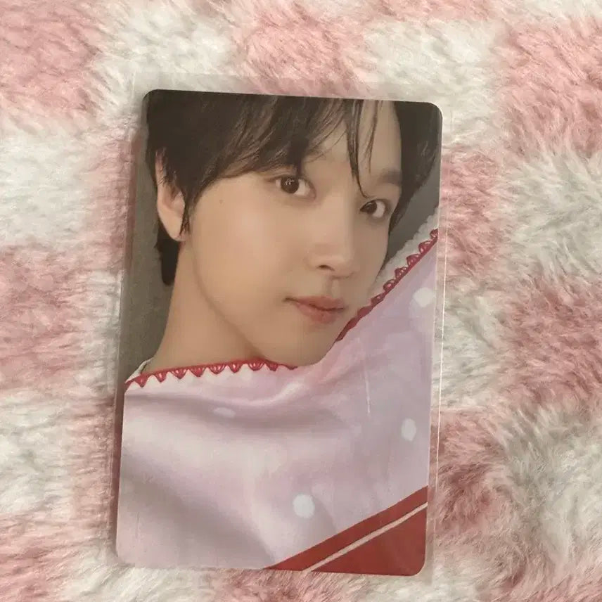 NCT 해찬 핑크 크리스마스 포카