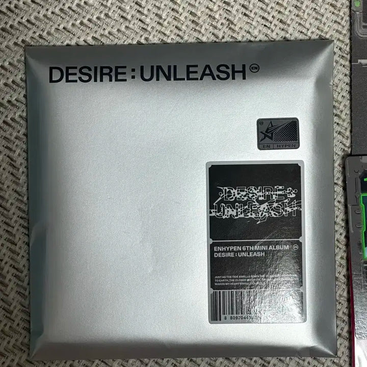 엔하이픈 DESIRE : UNLEASH 엔진반 앨범 니키 포카
