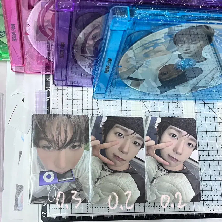 엔시티위시 컬러 포카 시온 료 쥬얼케이스ver