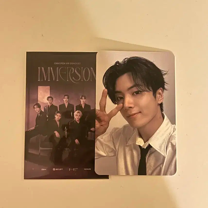 엔하이픈 제이 브이알 vr 2차 포토카드