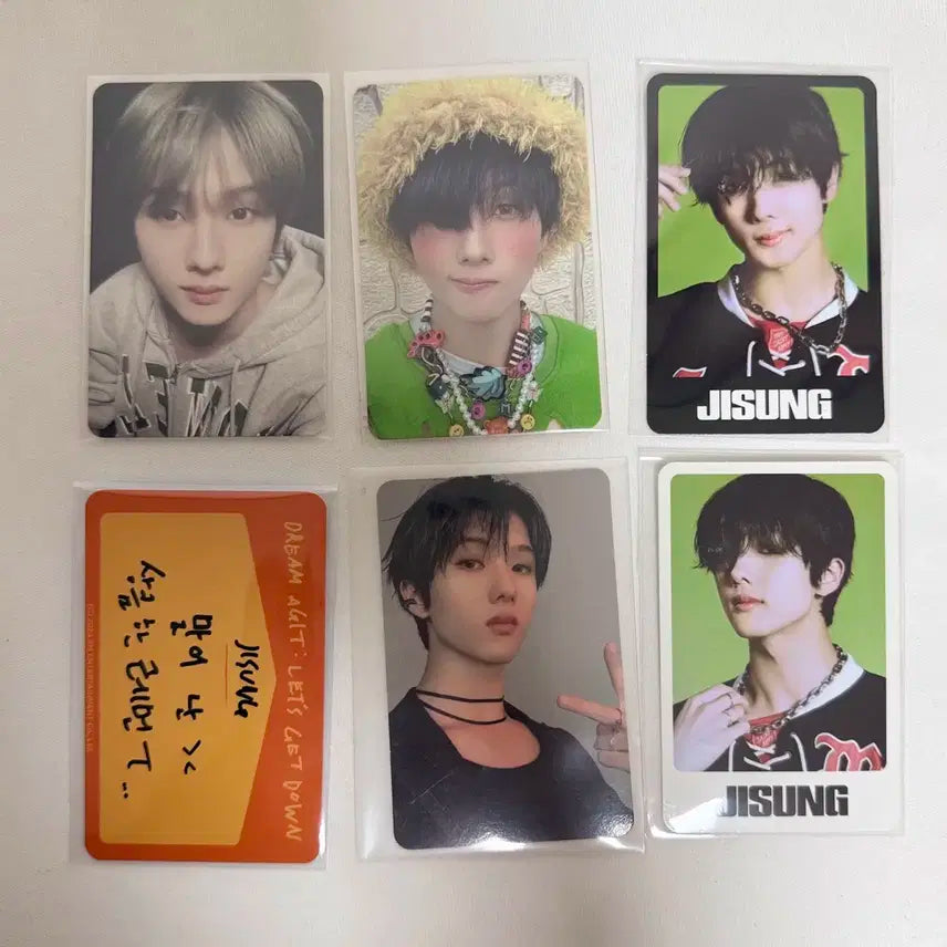 엔시티드림 ISTJ 성수팝업 지성 포토카드 양도