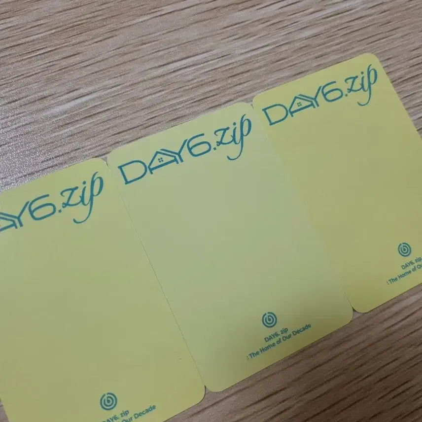 (일괄)데이식스day6 zip팝업 포카