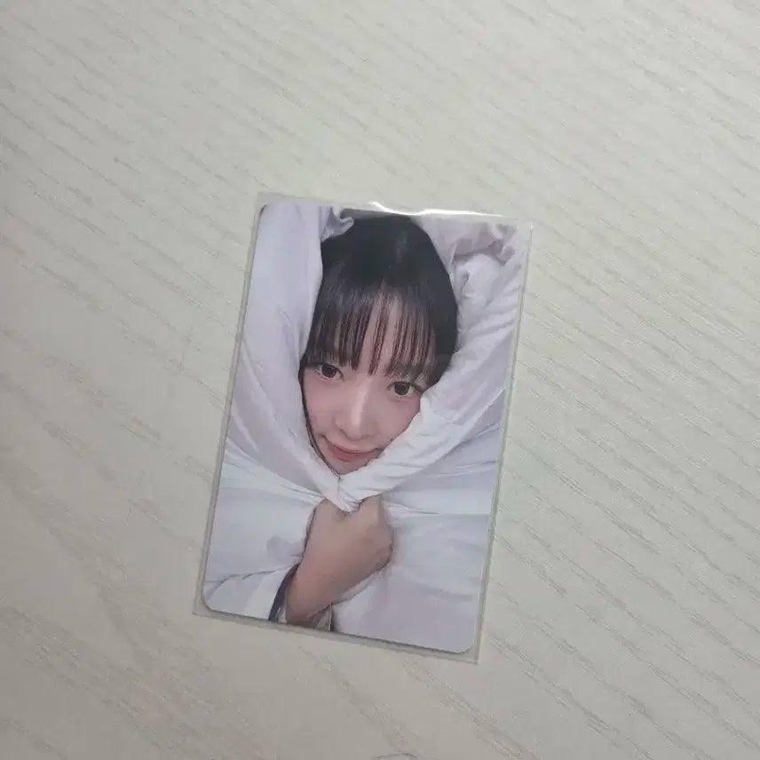 아이브 레이 포토카드 이불