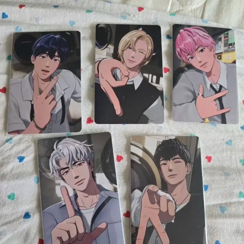 플레이브 숨바꼭질 통상반(5장)+유니버셜 미공포