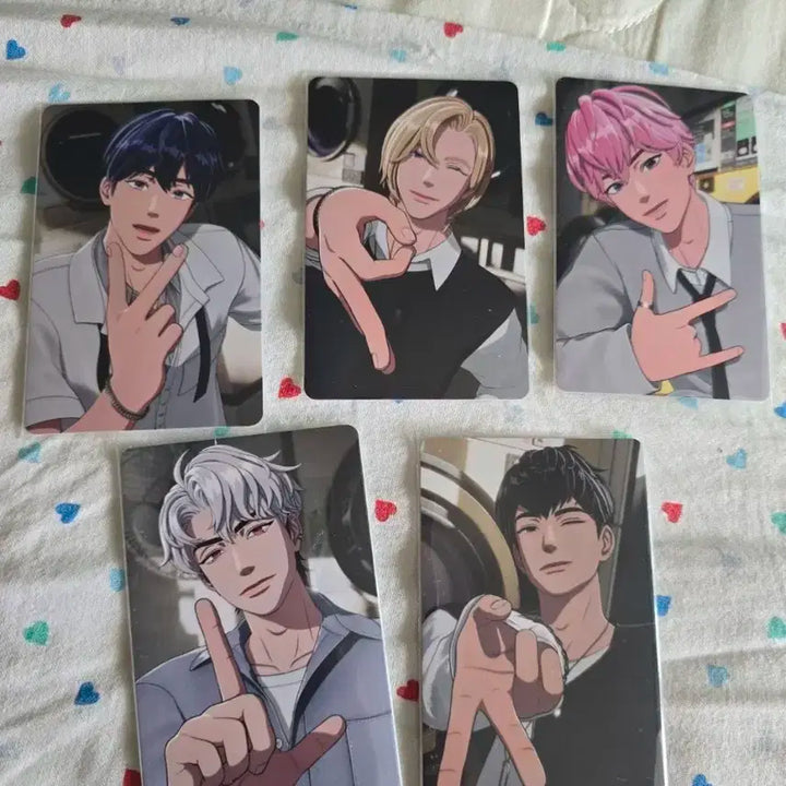 플레이브 숨바꼭질 통상반(5장)+유니버셜 미공포