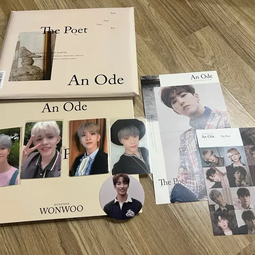 세븐틴 An Ode 앨범(The Poet 버전) / 포카포함