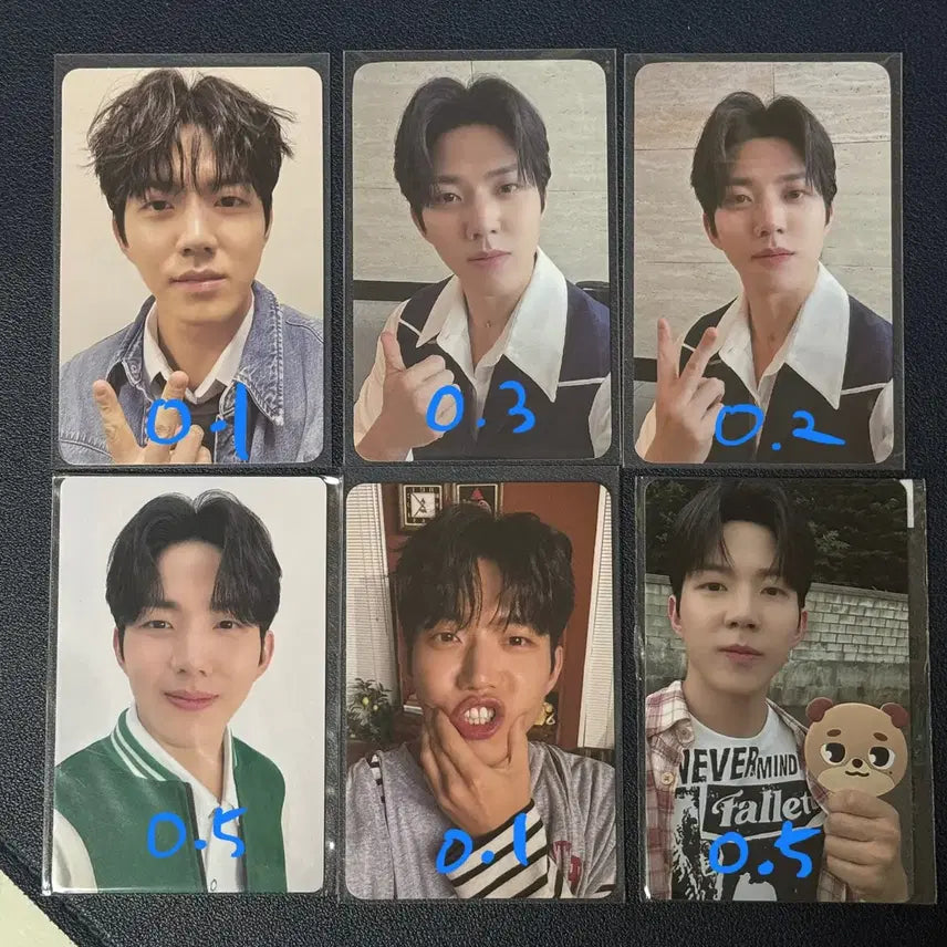 (전멤버) 데이식스 포카 포토카드 방케필돈 성진 영케이 원필 도운