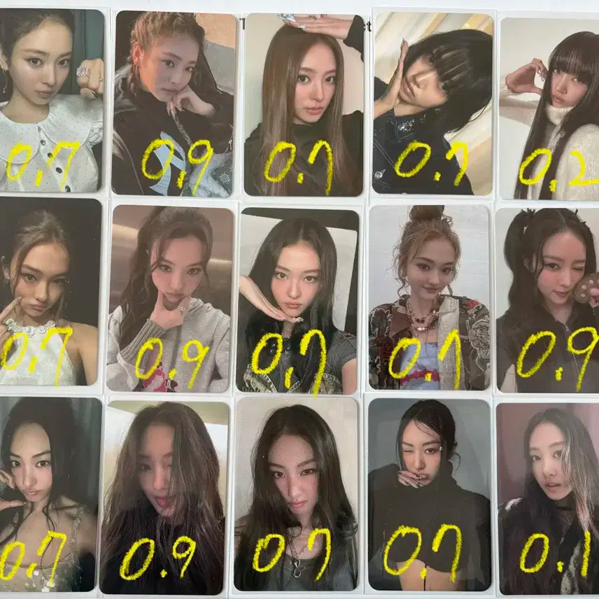 미야오 핸즈업 미공포 포카