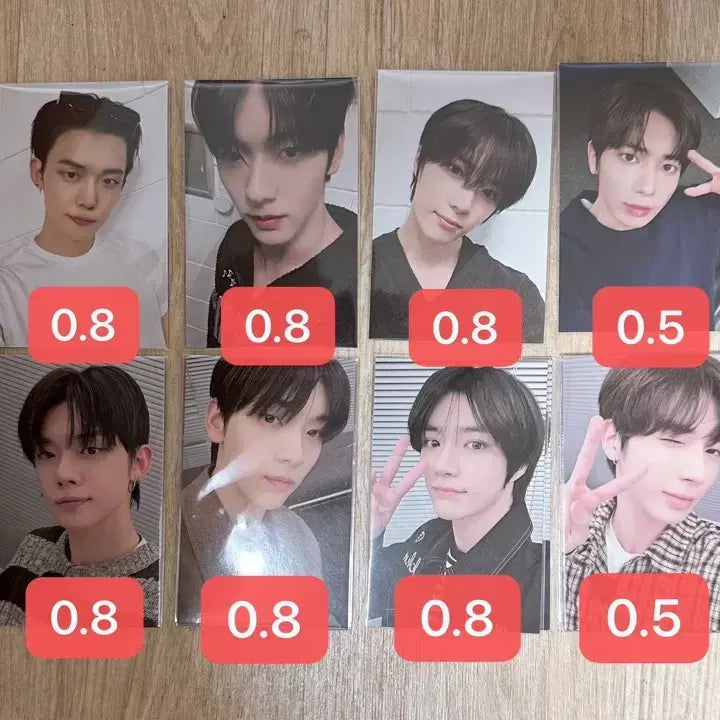 투바투 뿔바투 팝업 엠디 포카 양도