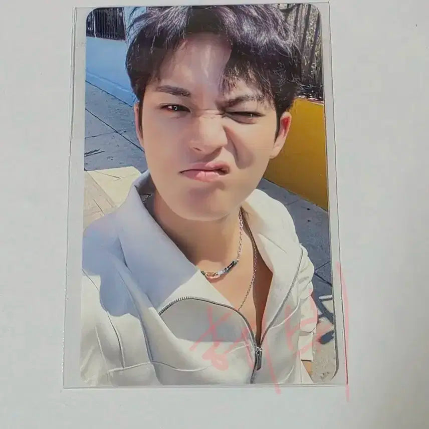 민규 위드뮤 럭드 포카 양도 cxm hype vibes 세븐틴 김민규
