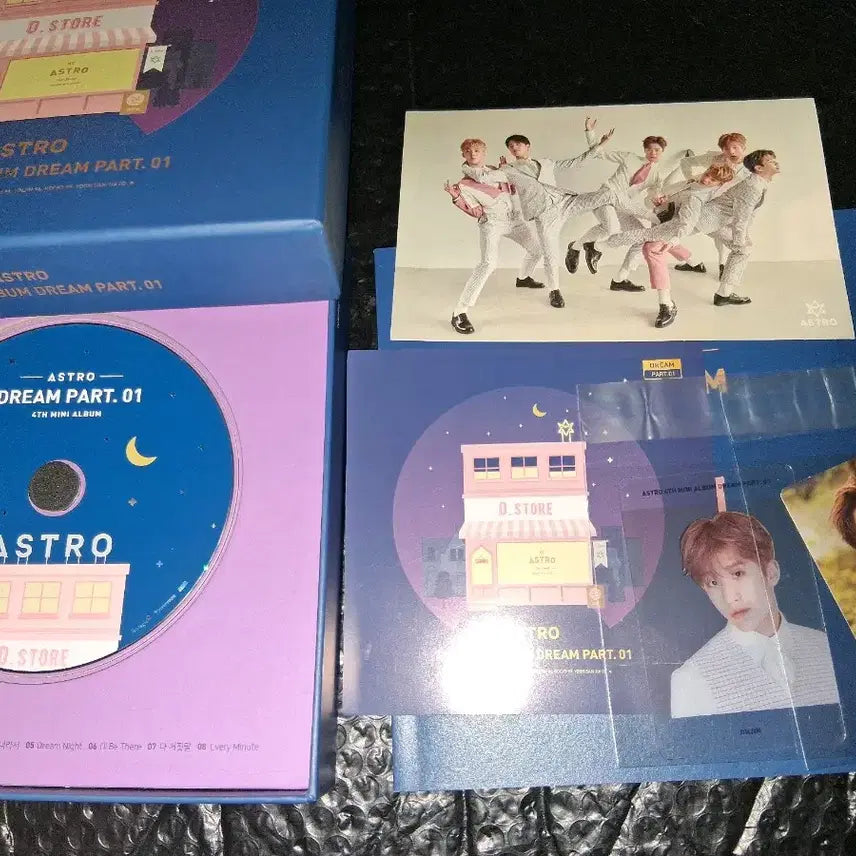 아스트로 Dream Part.01 앨범 초판앨범 + 포토카드 문빈 은우