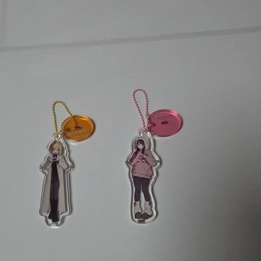 이세계아이돌 이세돌 두찜 아크릴 키링 주르르 징버거