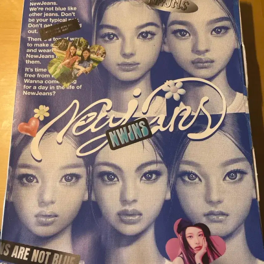 뉴진스 블루북 단체 ver.