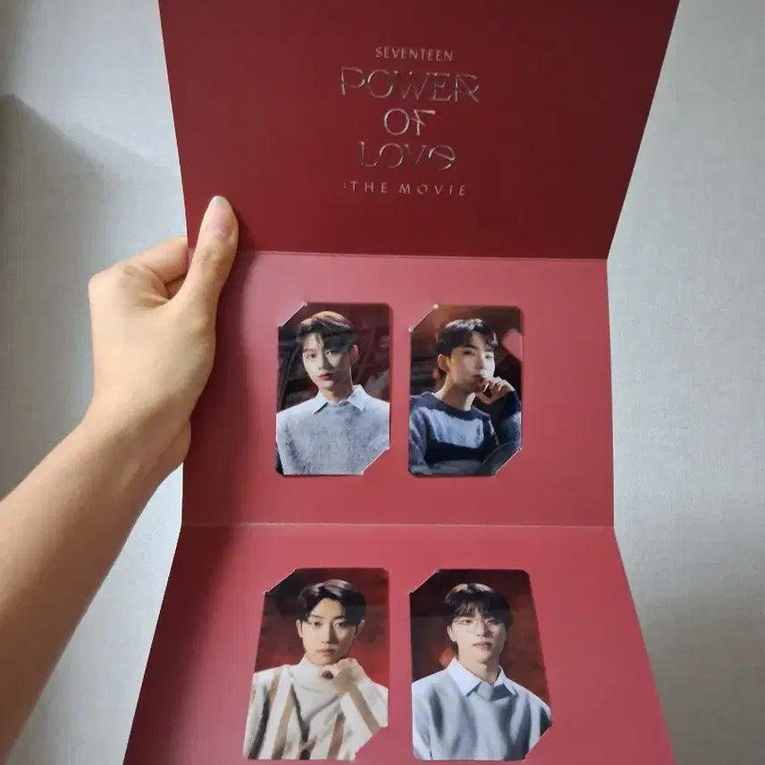 세븐틴 파워오브더러브 무비 특전  퍼포먼스팀 포카 양도