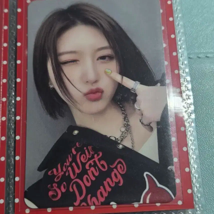 아이브 가을 포카 스스퀘
