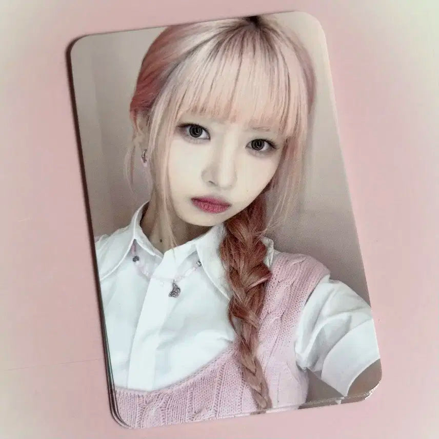 아이브 애플뮤직 앺뮤 레이 미공포 포토카드 포카
