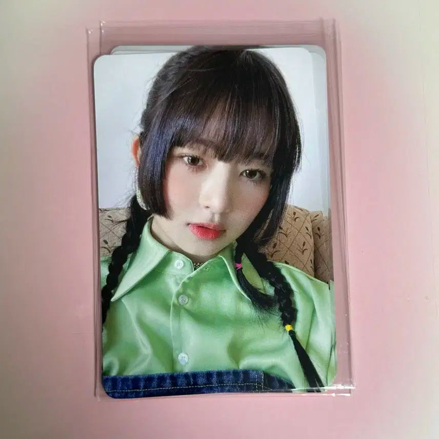 아이브 위드뮤 레이 미공포 포토카드 포카