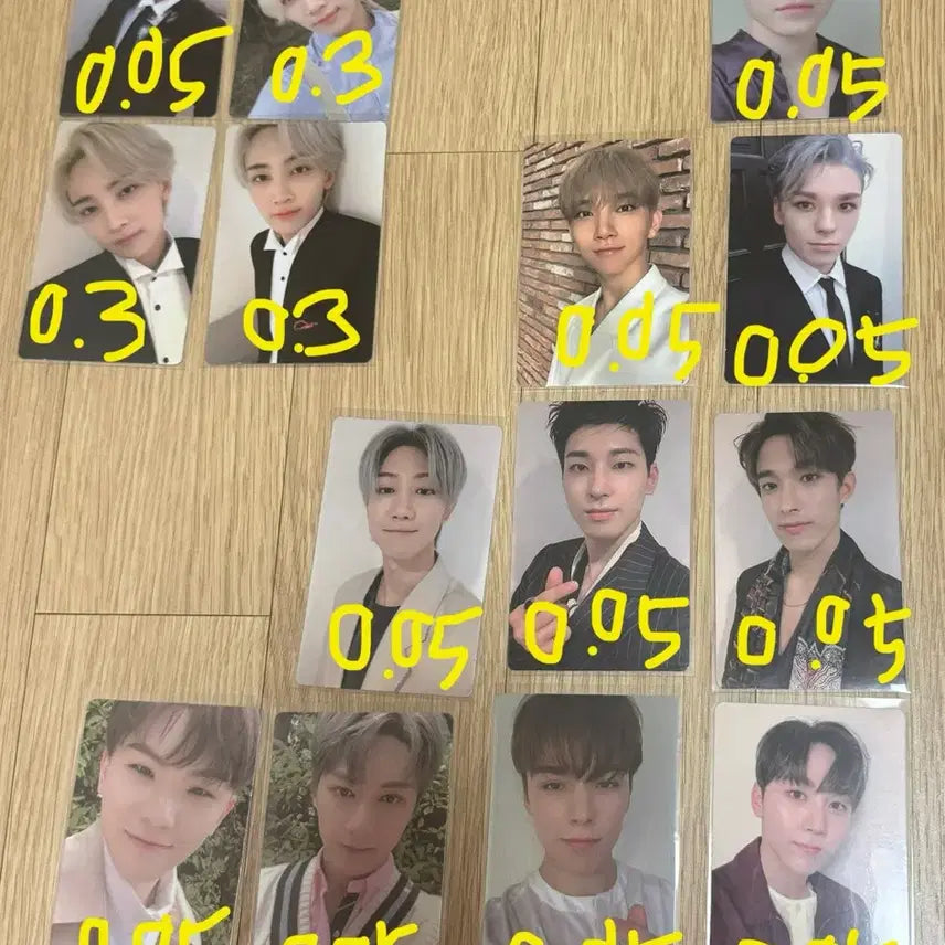 세븐틴 언오드 앨포 드볼 포카 정한조슈아준원우우지디에잇민규도겸승관버논