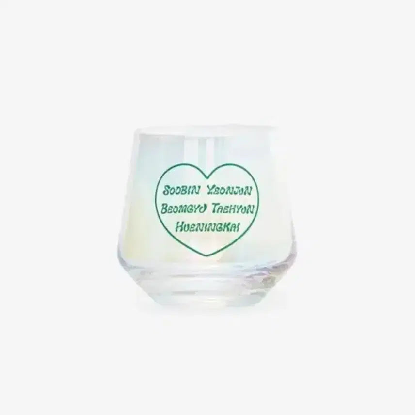 투바투 TXT 스윗미라지 글라스 컵 glass cup 홀로그램컵