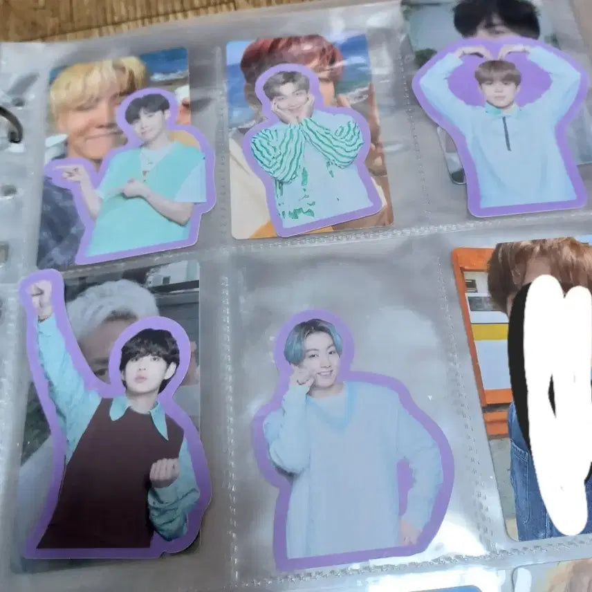 (7장 일괄) 방탄 소우주 스티커 BTS