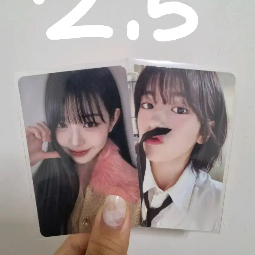 아이브 원영 유진 포카 미공포 일괄로 판매합니다