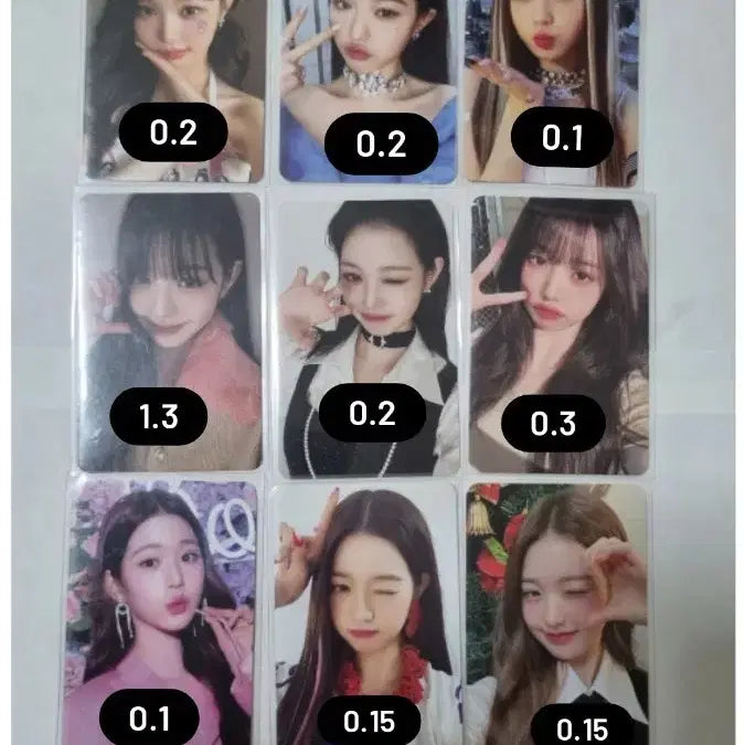 아이브 장원영 포카 판매합니다 미공포