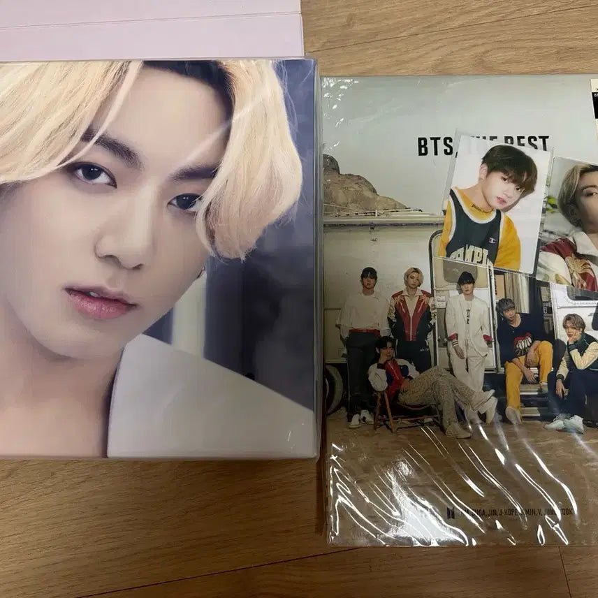 방탄소년단 BTS the best 초회한정반 정국포카 + 캔버스포토 일괄