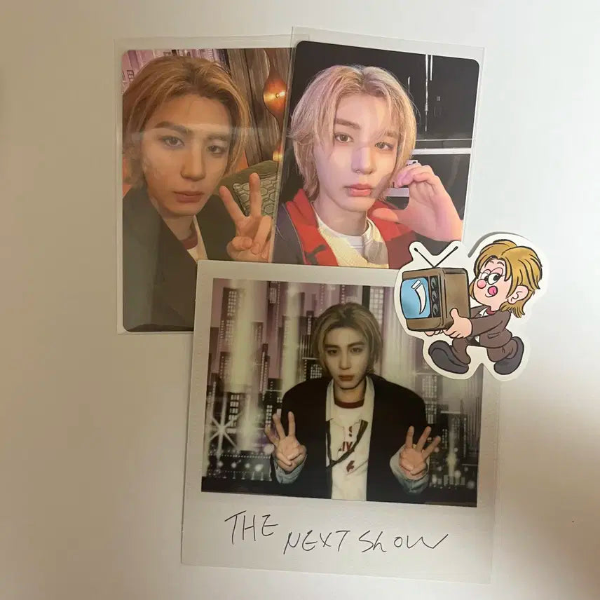 보넥도 시그 포카 2장 + 스티커 1장 + 폴라로이드 (이한 ver.)