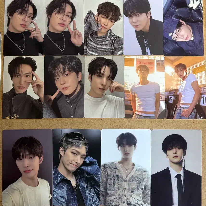 에이티즈포카 홍중성화윤호민기종호 일괄판매 레몬드랍