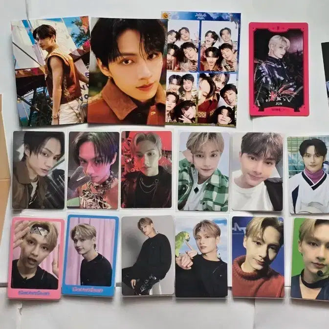 세븐틴 준 문준휘 포카 캐랜 트레카 굿즈 일괄 양도