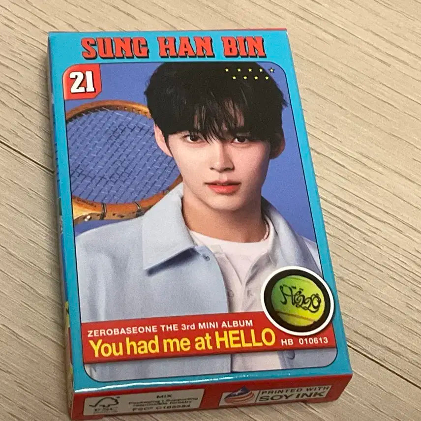 제로베이스원 성한빈 You had me at HELLO 앨범