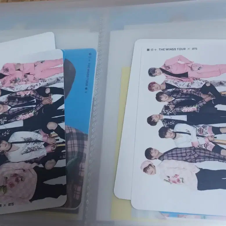(22장 일괄) 방탄 윙즈투어 스티커 BTS