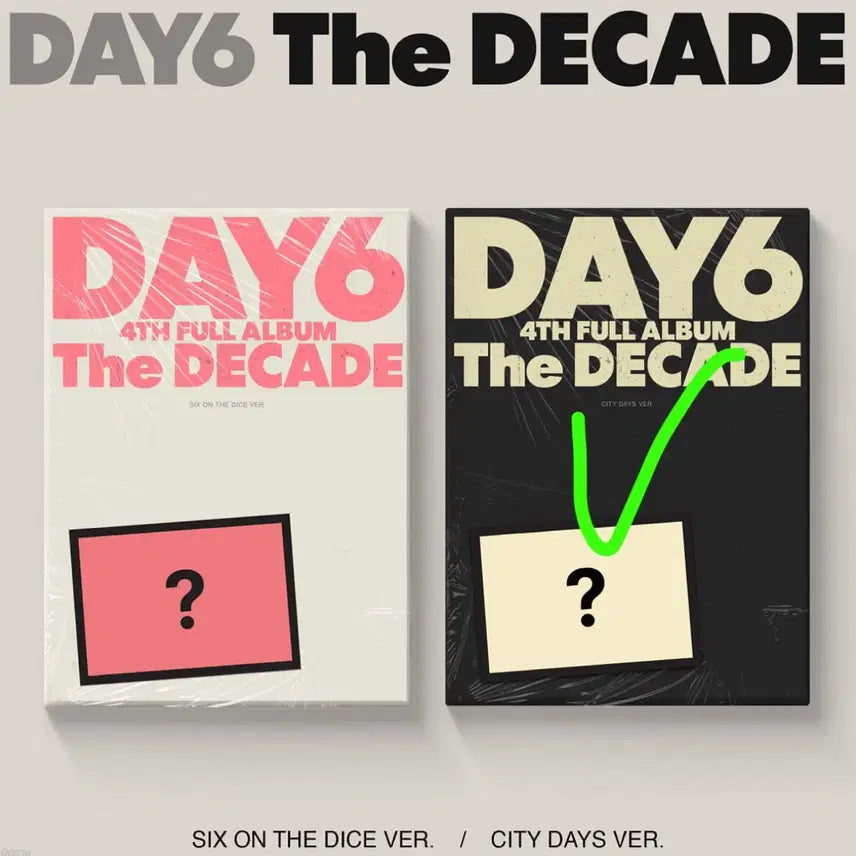 데이식스 더 데케이드 시티버전 포토북+CD