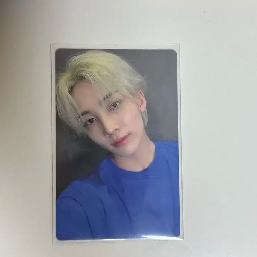 세븐틴 정한 언오드 비긴 포토카드