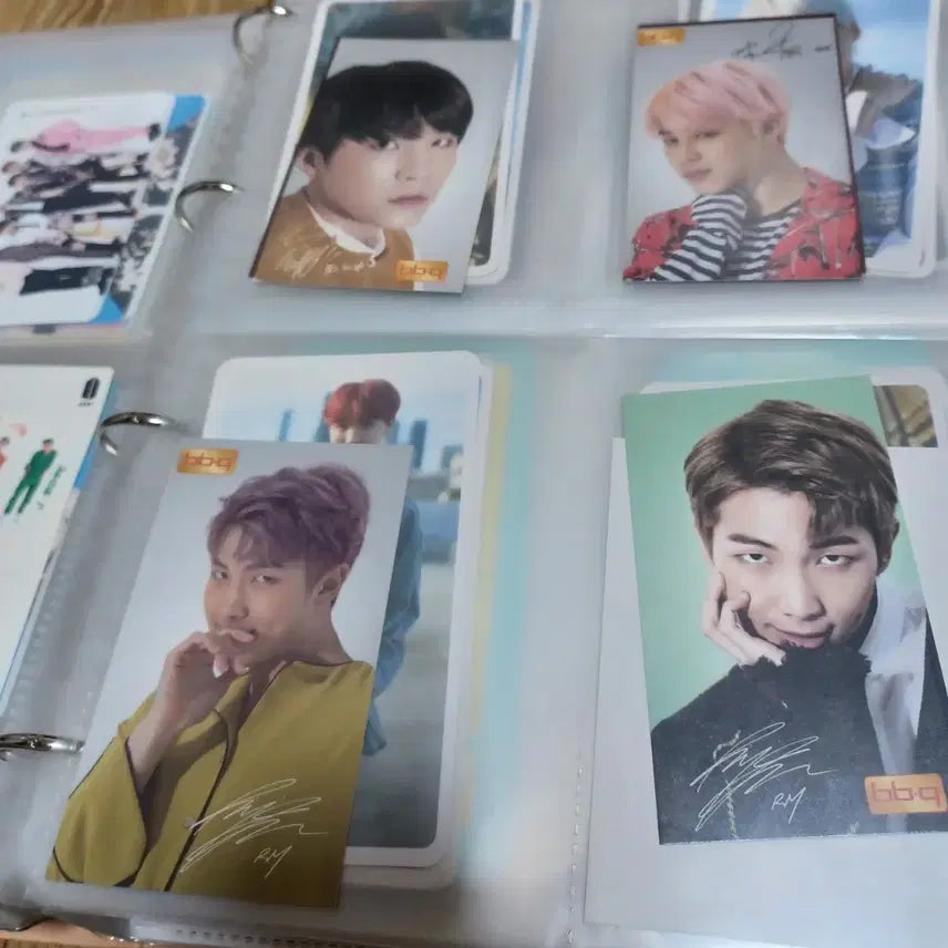 (6장 일괄) 방탄 비비큐 BBQ 포카 BTS