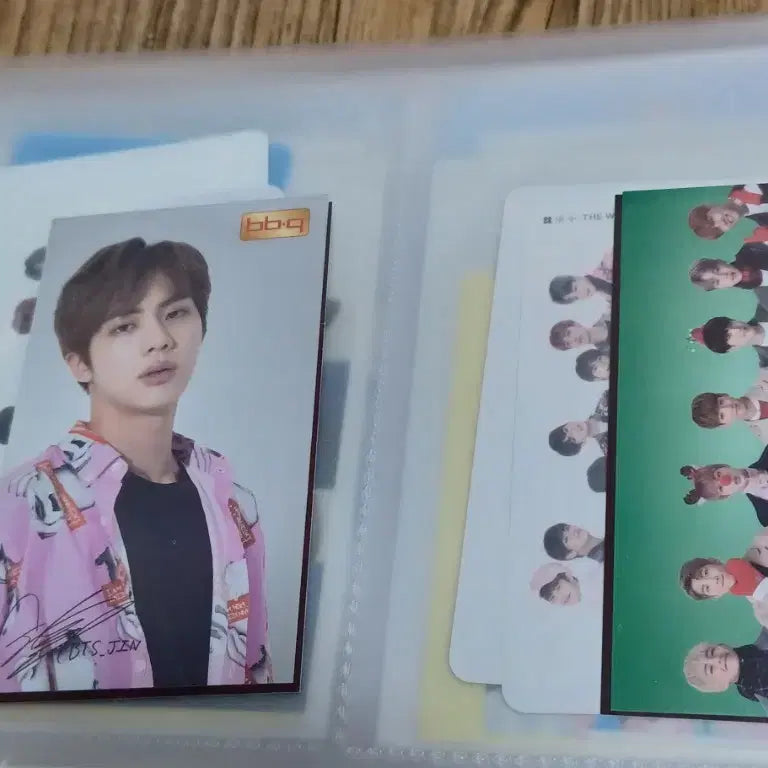(6장 일괄) 방탄 비비큐 BBQ 포카 BTS